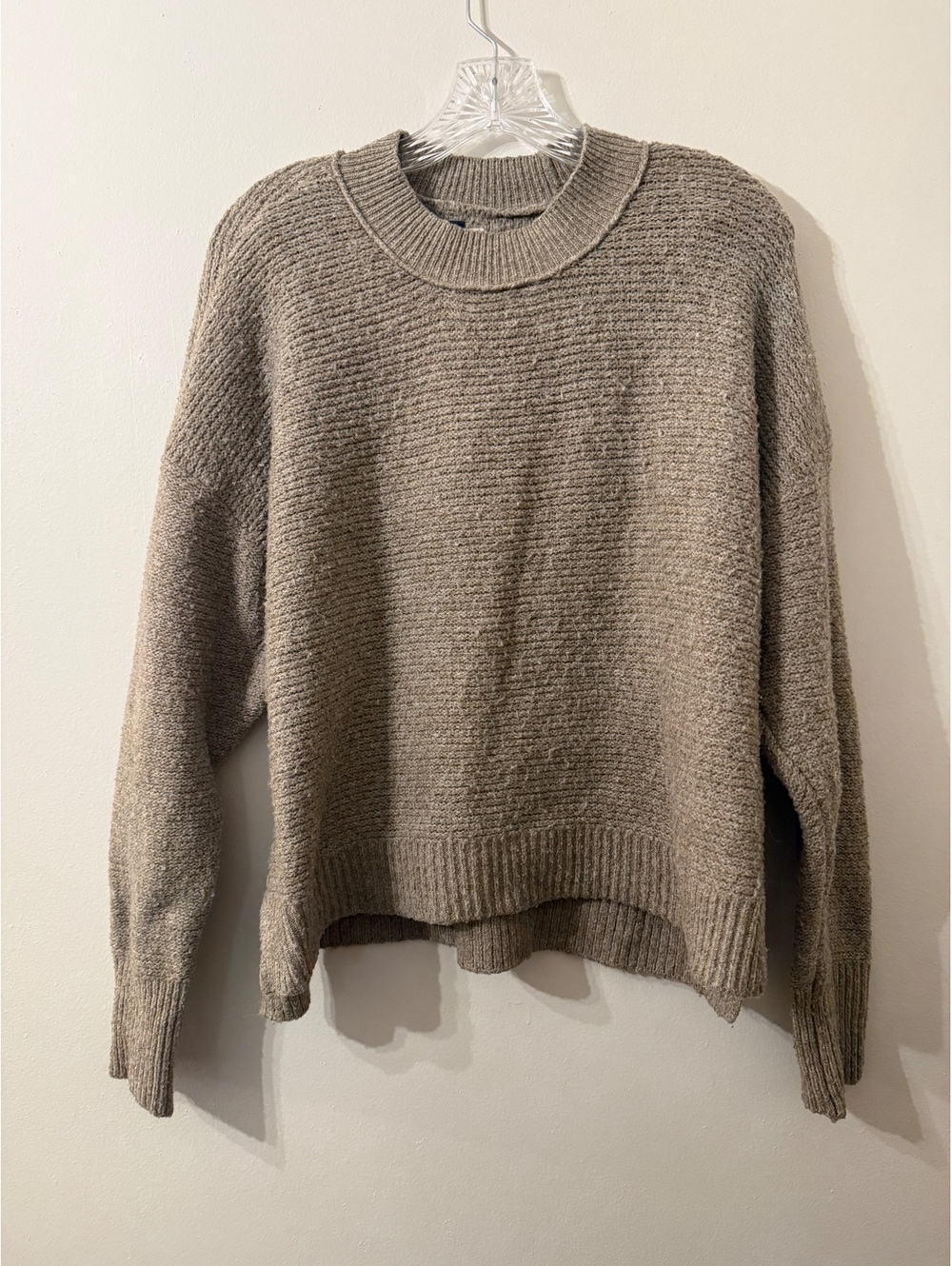American Eagle Taupe Sweater - L